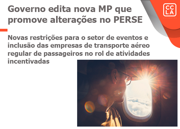 Por meio da nova regulamentação, o governo objetiva restringir a aplicação do benefício no setor de eventos, além de incluir no rol de beneficiários do incentivo fiscal as empresas de transporte aéreo regular de passageiros.