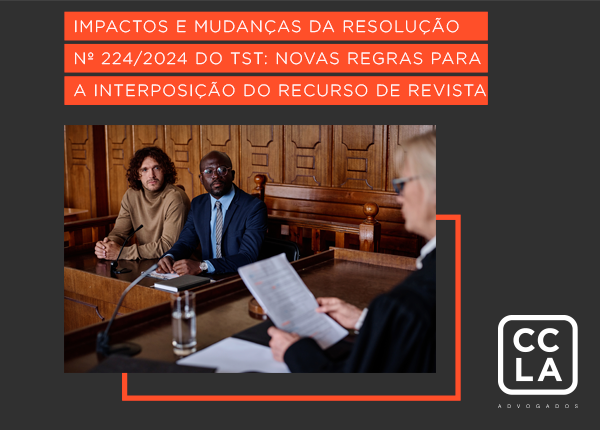 A Resolução nº 224/2024 do Tribunal Superior do Trabalho (TST), que entrou em vigor em 24 de fevereiro de 2025, alterou a Instrução Normativa nº 40/2016, trazendo novas diretrizes para a admissibilidade de recursos trabalhistas. Agora, quando a decisão denegatória estiver fundamentada em precedentes obrigatórios do TST, a impugnação deverá ser feita por meio de Agravo Interno, que será julgado pelo próprio TRT. Caso o Agravo Interno seja provido, o Recurso de Revista será admitido e encaminhado ao TST. Se a inadmissibilidade for mantida, não haverá recurso adicional. Para recursos inadmitidos por outros fundamentos, o Agravo de Instrumento será mantido. Essa mudança visa reduzir recursos protelatórios, agilizar o processo e garantir maior estabilidade e segurança jurídica nas decisões trabalhistas.