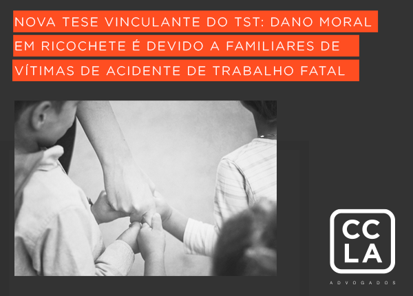 O Tribunal Superior do Trabalho (TST) acaba de firmar importante tese vinculante, com impacto direto sobre a proteção jurídica das famílias que sofrem com a perda de um ente querido em decorrência de acidentes de trabalho.