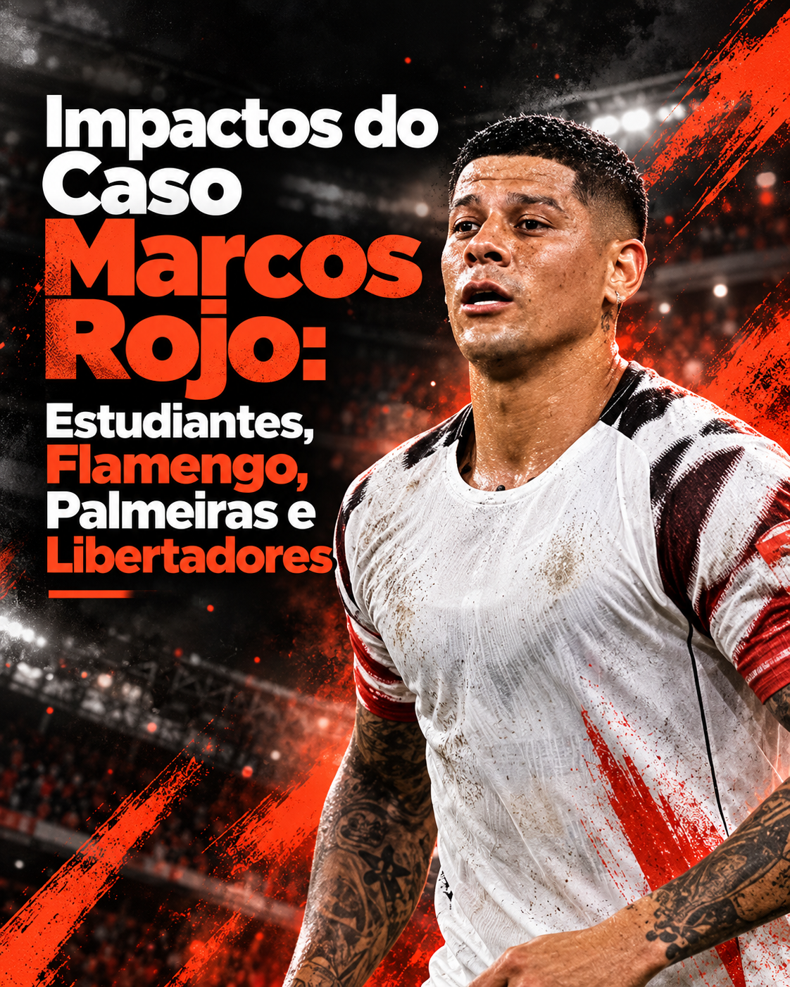 O Estudiantes eliminou o Flamengo na semifinal da Libertadores com Marcos Rojo em campo, liberado por uma medida cautelar do CAS. O Flamengo pede à Conmebol a vitória por 3 a 0. Entenda por que a decisão provisória não encerra o caso e o que pode acontecer até a final.